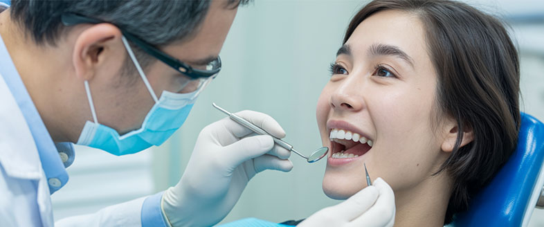 Tooth filling procedure